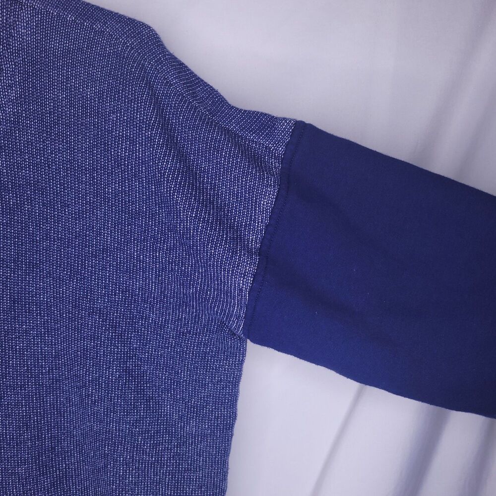 Vineyard Vines Sweater Womens XL Blue Knit Pullover 1/4 Zip - Picture 4 of 11